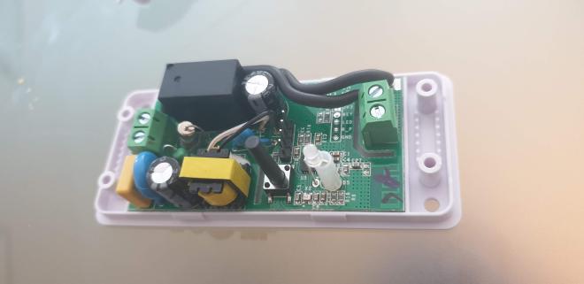 sonoff basic soldered header pins