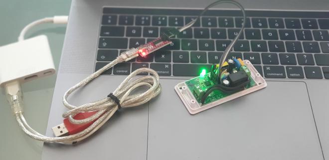 sonoff basic ftdi connected